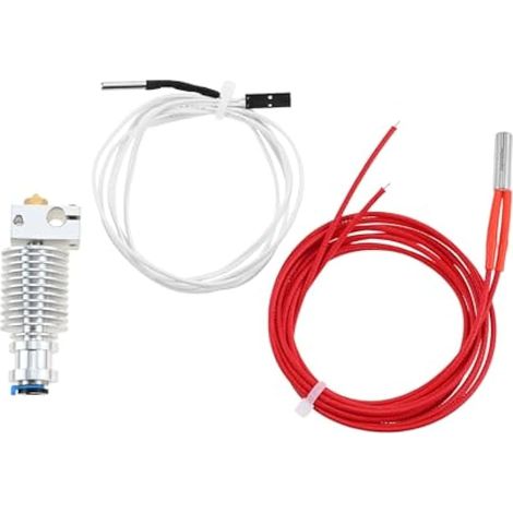 Hotend Kit d'extrudeuse pour Prusa I3 MK3 Tête d'impression Dissipateur thermique Heat Break Extruder Kit avec supplémentaire pour imprimante 3D Prusa I3 MK3/Prusa I3 MK3S+