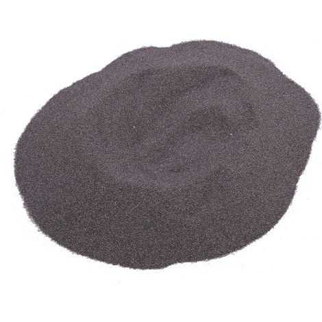 1 kg brauner Korund-Aluminiumoxid-Sand, 36er Körnung, Strahlmittel für Sandstrahlpistolen und -kabinen (1/5)