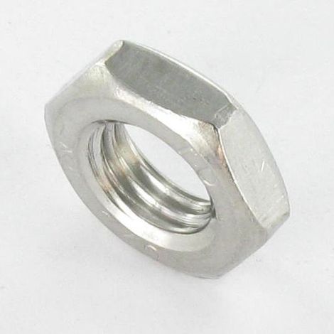 Ecrou hexagonal bas hm/contre Ecrou Inox A4 M12 Pas fin Pas de 125
