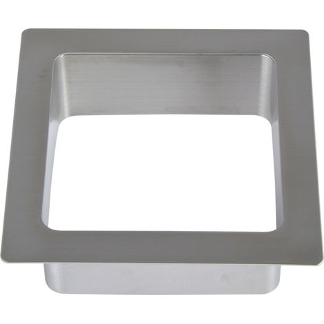LAMP® Einwurfrahmen eckig 108 x 108 mm Edelstahl (1/3)