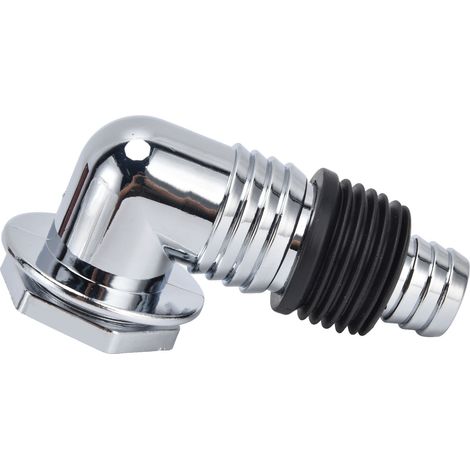 Bonnieau Siphon d'Évier en Plastique Durable, Coude pour Drain de Sol, pour Hôtel et Maison (1/5)