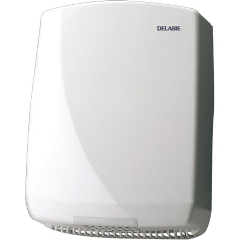 Sèche-mains électrique automatique ABS blanc - DELABIE - 6621