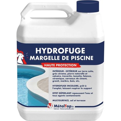 Hydrofuge Margelle De Piscine - 1 L - Métaltop
