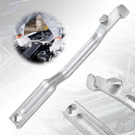 Rallonge de clé dynamométrique de 38 cm (15 pouces) de long avec trou de 12,7 mm (1/2 pouce) pour mécaniciens, garagistes et artisans.