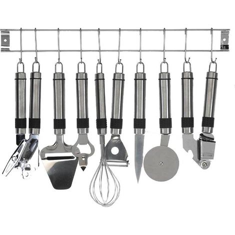 UTENSILI DA CUCINA MISTI IN SET 9 pezzi