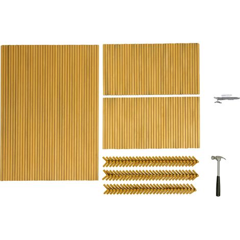 Soporte metálico para flores, diseño resistente, juego de 10, dorado, XL (1/2)