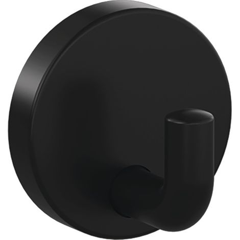 HEWI Einzelhaken 477.90B010 einfach 45 mm Polyamid 90 tiefschwarz ma 50 mm - 477.90B010 90