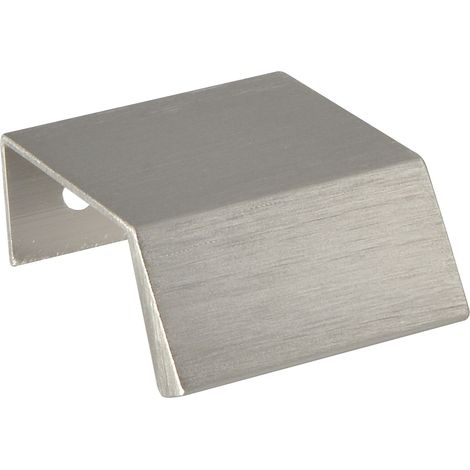 Furnipart Griffleiste Bench LA 20mm - Griff zum Schrauben - Schrankgriff flachBreite 40mm, Aluminium Edelstahl matt gebürstet