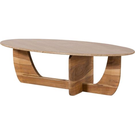 Couchtisch Sheesham 120x60x35 natur sandgestrahlt lackiert ORGANIC COLLECTION 26 (1/4)