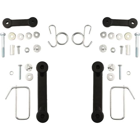 Ensemble de matériel de montage pour bâche de paillage GY00115 960120040 532187298 - Boulons et écrous pour tondeuse à gazon robuste pour coupe de 106,7 cm (1/5)