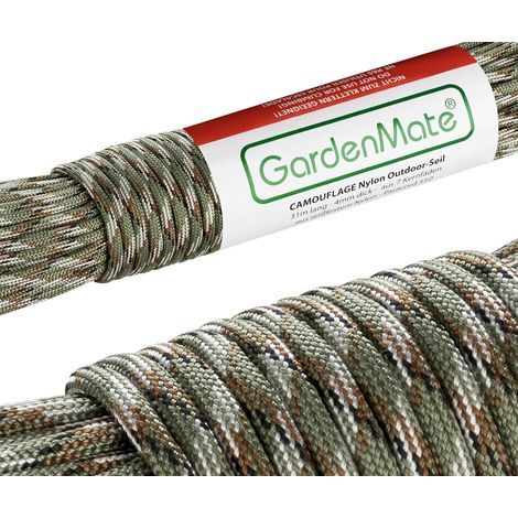 Nylon Rope 31m x 4mm Paracord 550 Strong Outdoor Gardening Camping (1/5)