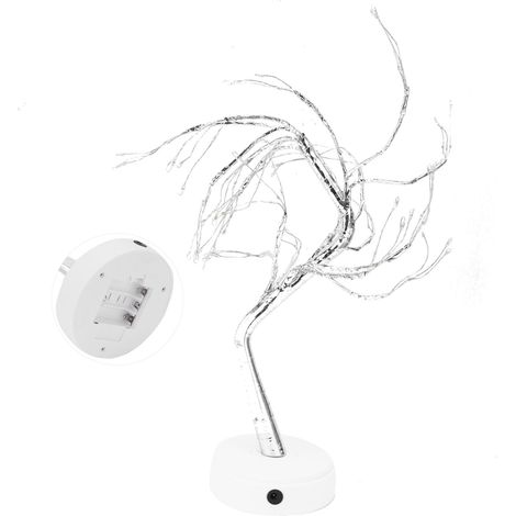Veilleuse LED 108 LED, lampe USB en forme d'arbre, lampe de nuit DIY en fil de cuivre pour la décoration de la maison, de la chambre ou du bureau (1/5)