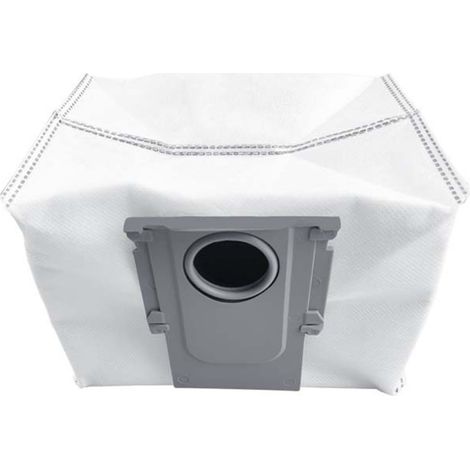 6 pièces Sacs à Poussière pour Robot Aspirateur avec Charbon Actif, Compatible G20 Q5 Q7 T8 Plus G10S Pure PRO Blanc (1/5)