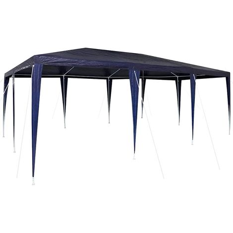 Tente de fête Bleu et Blanc 600 x 400 x 266 cm CFW822795 (1/5)