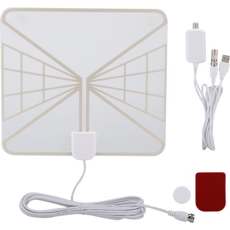 Antenne Amplificateur HDTV ISDB-T ATSC DVBT pour Récepteur TV Américain avec Booster de Puissance GJH-158I (1/5)
