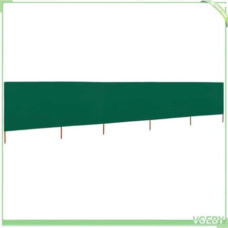 Paravent pliable 5 panneaux - FAFEICY - Mod. 47161 - Tissu non-tissé - Bois massif - 600x120 cm - Vert (1/5)