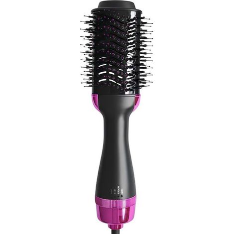 Brosse soufflante - AVIZAR - Multifonction 650W - 3 températures - Lisse/boucle/volume - Noir