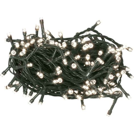 Girlande mit 8 Modi mit 100 LEDs (12 m), 6500 K, 230 V, IP44