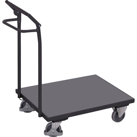 Cordes Schiebebügelwagen mit Totmannbremse RAL 7016 (1/3)