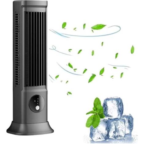 Climatiseur Portable Rechargeable 3 Vitesses avec Réservoir d’Eau pour Bureau ou Chambre – Compact et Silencieux (1/5)