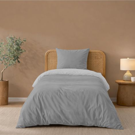 Housse de Couette 140x200 avec 1 Taie d'oreiller 65x65 cm (1/5)