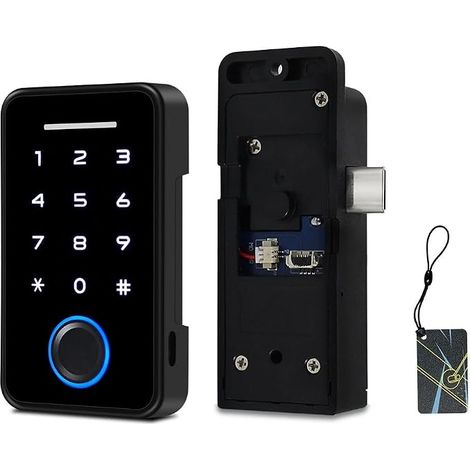 Smart Keyless Magnetic Keyless RFID Bluetooth Fingerprint Lock for Kids Adult Safety