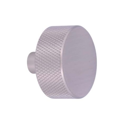 Pomello per mobili SIRO Alluminio - 33 mm - acciaio inox opaco