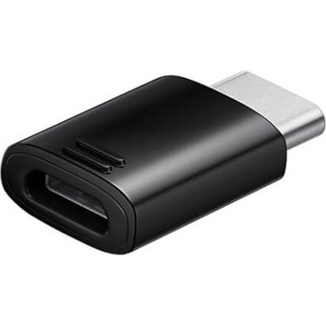 Adaptador samsung microusb a usb-c negro ee-gn930 (1/2)