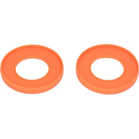 2PCS Bracelets de Cuisine en Silicone Souple, Antidérapants et Imperméables, Poignets Confortables avec Ventouses Symétriques, Orange (1/5)