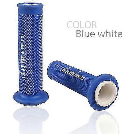 Poignées de frein universelles pour moto Domino KTM Honda Yamaha EXC XCF XCW SXF CRF YZF WRF RMZ KLX (bleu et blanc) (1/5)