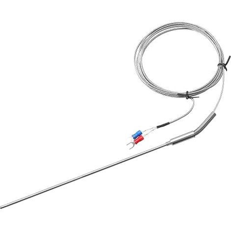 K Type Thermocouple Température Capteur Sonde 3x200mm Inox Acier (1/5)