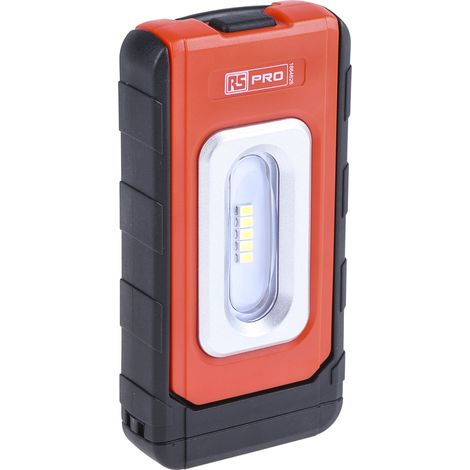 Rs Pro – Lampe torche LED rechargeable 400 lumens – Alimentation Micro USB – Longueur 130 mm – Indice IP54 pour environnements humides