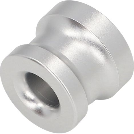 Support rond pour blaireau de rasage à moustache, en alliage de zinc, stable 02 (1/5)