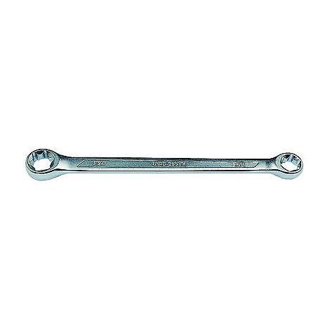 CHIAVE POLIGONALE TORX A STELLA DOPPIA DIRITTA CHIAVI DOPPIE DIRITTE USAG 255 TX - E6 X E8