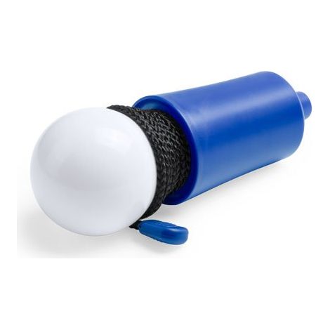 Ampoule LED portable avec cordon de tirage sur une corde rétro n'importe où pour l'extérieur, pour garage, jardin, grenier, camping (Bleu) (1/2)