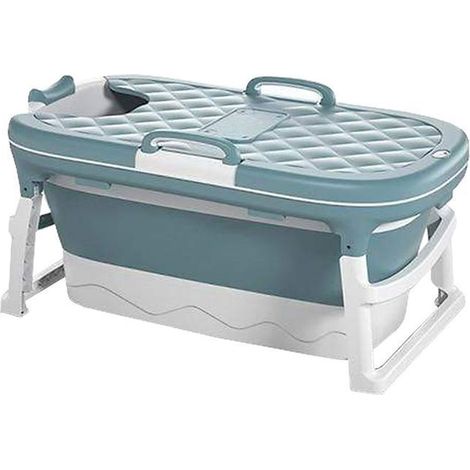 Badewanne - PL54 - Faltbar und tragbar - Abnehmbare isolierende Hülle - Langlebiges TPE-Kunststoff, Tragfähigkeit 200 kg