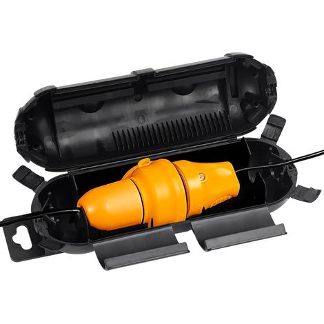 Boite Etanche Electrique Exterieur IP44 Boîte de Connexion Protecteur de Rallonge Résistant aux Intempéries pour rallonge prises de jardin et Bricolage (1/5)