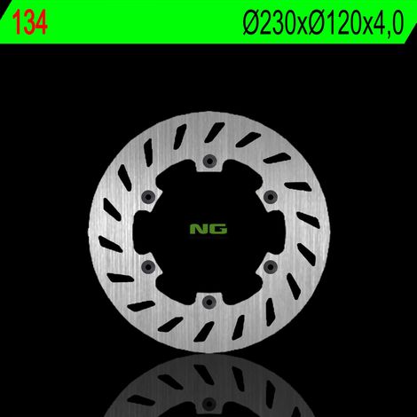 Disco de freno delantero 230x120x4,0 mm para Husaberg 350 91-97