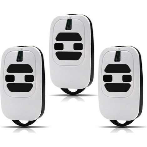 Bardusch Telecommande Portail 433,92MHz Compatible avec DEA GTI2/4, GT2/4, Mio TR2/4, Mio TR2N/4N Télécommande pour Porte de Garage (Lot de 3) (1/5)