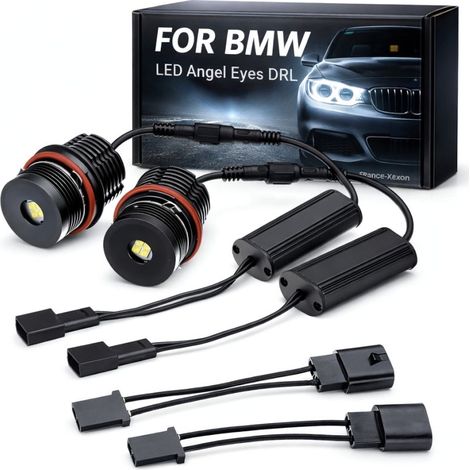 2x Ampoules Angel Eyes 25W BMW E39 / E53 / E60 / E61 / E63 / E64 / E65 / E66 / E83 (07-) / E87 (04 - 07) - Garantie 2 ans