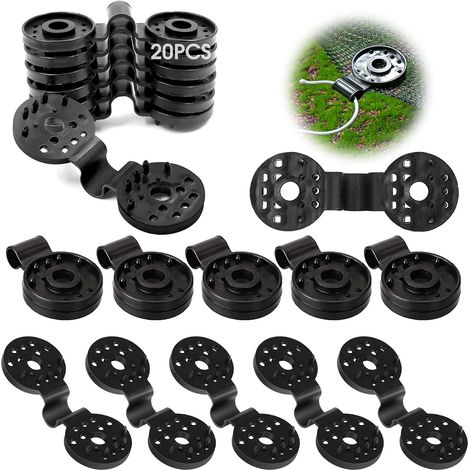 Spezielle Clips mit Ösen für Schattierungsnetze, 20 Stück Befestigungsclips für Schattierungsgewebe, Befestigungsclips für Sonnenschutznetze, Zubehör für Schattierungsnetze und Zaungewebe (1/5)