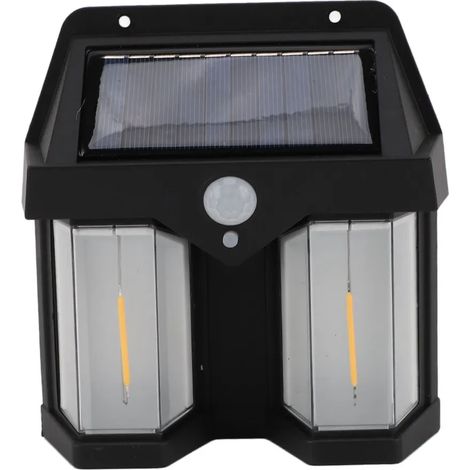 Außenwandleuchten, Gartenwandleuchten, quadratische Außenwandleuchten, Solar-Außenwandleuchten