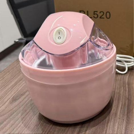 Sorbetière électrique 0,5 L, machine à yaourt glacé et smoothies automatique pour la maison, glaçons (prise standard américaine). (1/5)
