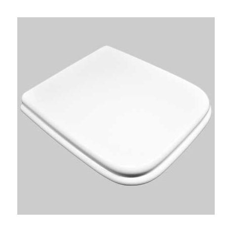 SEDILE MDF POLIESTERATO M176 BIANCO Bianco coprivaso copriwater SEBA