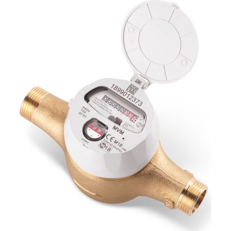Compteur volumétrique 1ère prise R400 radio eau froide ACS - Série 2775 Ø20 - L190