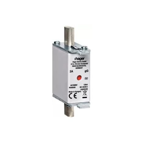 Hager NH-Sicherung NH000 gG 500V 35A K-Melder LNH0035M (1/2)