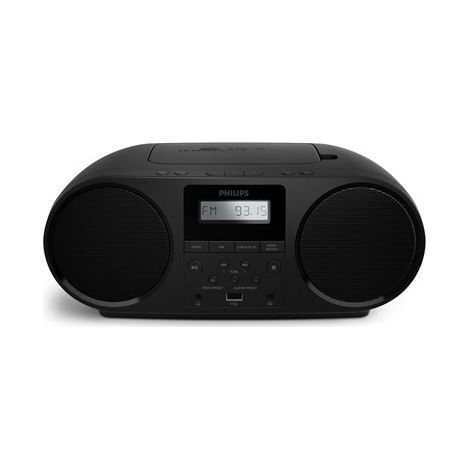 Radio FM Philips TAZ5000 avec Lecteur CD Noir