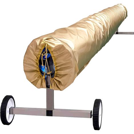Bâche de Piscine enterrée - Bobine jusqu'à 6 m - Résistante et imperméable - Bâche Solaire pour Piscine,550x96cm (1/5)