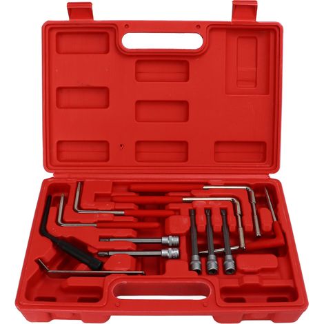 Kit démontage airbag 12 pcs Toivize acier allié compatible Mercedes Renault VW Skoda Opel outil professionnel garage (1/5)