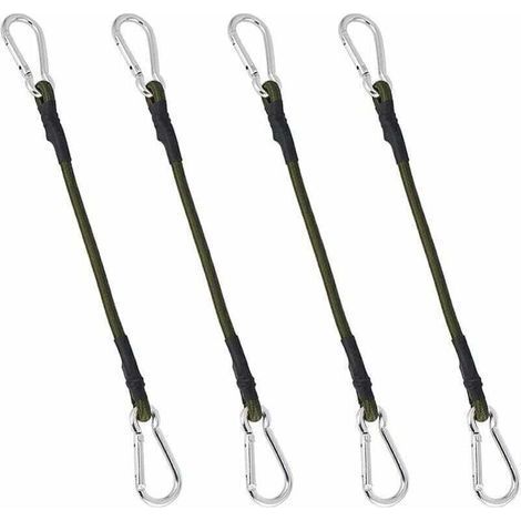 30cm Heavy Duty Bungee Cords for Camping, Luggage, Travel,(4pcs) (1/5)